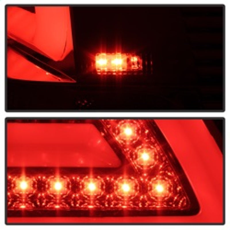 Spyder Chevy Impala 2006-2013 LED Tail Lights Red Clear ALT-YD-CHIP06-LED-RC - 0