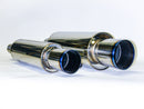 HKS Universal Stainless Hi Power 170mm Titanium Muffler-1