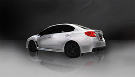 Corsa 2015-2021 Subaru WRX Cat Back Exhaust Black Quad 3.5in Tips *Sport* - 0