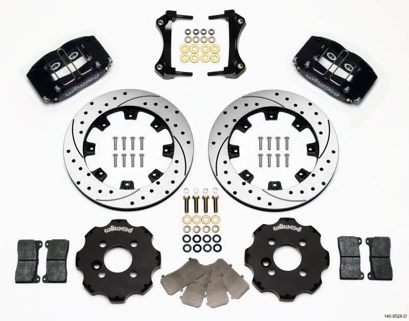 Wilwood Dynapro Radial Front Kit 12.19in Drilled Mini Cooper - 0