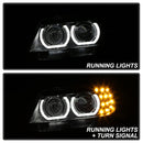Spyder 09-12 BMW E90 3-Series 4DR HID w/ AFS Only - LED Turn - Black - PRO-YD-BMWE9009-AFSHID-BK-7