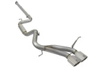 aFe POWER Takeda 3in 304 SS Cat-Back Exhaust w/ Polished Tips 13-17 Ford Focus ST L4-2.0L (t)-1