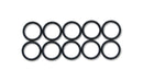 Vibrant -3AN Rubber O-Rings - Pack of 10-2