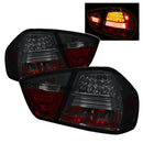 Spyder BMW E90 3-Series 06-08 4Dr LED Tail Lights Smoke ALT-YD-BE9006-LED-SM-1