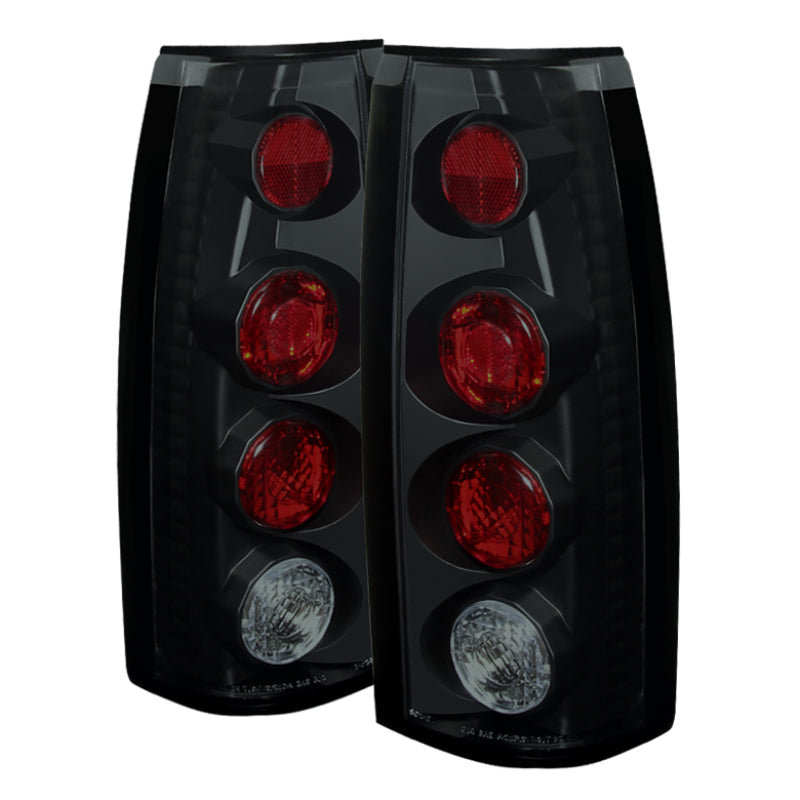 Spyder Chevy C/K Series 1500 88-98/GMC Sierra 88-98 Euro Style Tail Lights Blk Smke ALT-YD-CCK88-BSM - 0