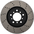 StopTech 01-06 BMW M3 Drilled Left Front Rotor-2