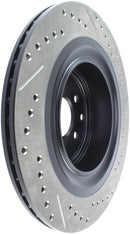 StopTech Infiniti G37 / Nissan 370Z SportStop Slotted & Drilled Rear Right Rotor-11