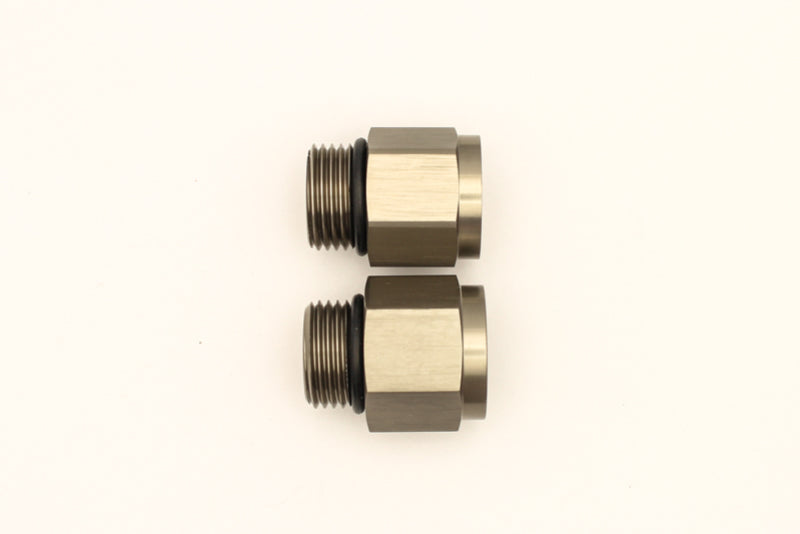 DeatschWerks DW350iL 8ORB Male to Metric Female Plumbing Kit to Replace Bosch 044 (Incl. O-Ring) - 0