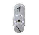NRG 700 Series M12 X 1.5 Steel Lug Nut w/Dust Cap Cover Set 21 Pc w/Locks & Lock Socket - Silver-3