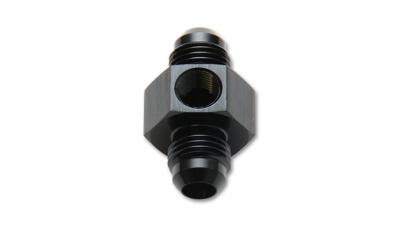 Vibrant -4AN Male Union Adapter Fitting w/ 1/8in NPT Port - 0