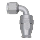 DeatschWerks 8AN Female Swivel 90-Degree Hose End PTFE (Incl. 1 Olive Insert)-4