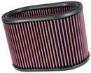 K&N Oval Air Filter - 8-7/8in L 5-1/4in W 6in H-1