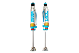 King Shocks 97-06 Jeep Wrangler TJ Front 2.5 Dia Piggy Hose Res Shock 3-5in Lift w/Adjuster (Pair) - 0