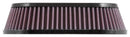K&N Universal Custom Air Filter - Oval Shape 9.313in OD / 2.375 Height-10