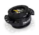NRG Quick Release Kit - Black Body/ Black Heart Cutout Ring-1