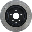 StopTech 06-07 350Z / 05-07 G35 / 06-07 G35X SportStop Slotted & Drilled Rear Right Rotor-8