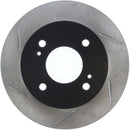 StopTech Power Slot Slotted 89-98 240SX w/ or w/o ABS 4 Lug Rear Right Rotor-1