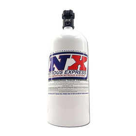 Nitrous Express 10lb Bottle w/Lightning 500 Valve (6.89 Dia x 20.19 Tall) - 0
