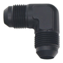 DeatschWerks 8AN Male Flare to 8AN Male Flare 90-Degree Fitting - Anodized Matte Black-3