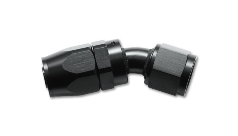 Vibrant -12AN AL 30 Degree Elbow Hose End Fitting - 0