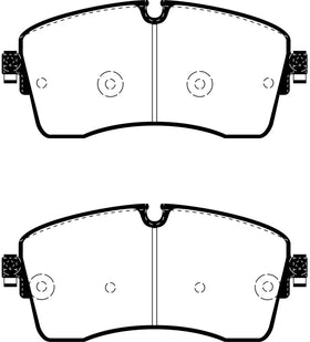 EBC 2018+ Jaguar E-Pace 2.0L Turbo (246) Yellowstuff Front Brake Pads - 0