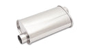 Vibrant StreetPower Oval Muffler 5in x 9in x 15in - 2.25in inlet/outlet (Offset-Offset Same Side)-1