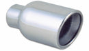 Vibrant 4in Round SS Exhaust Tip (Double Wall Resonated Angle Cut Rolled Edge)-2