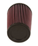 K&N Filter Universal Rubber Filter 4 inch Flange 5 3/8 inch Base 4 3/8 inch Top 7 inch Height-18