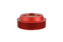 PERRIN 15-21 Subaru WRX / 18-20 Crosstrek / 14-18 FXT Lightweight Water Pump Pulley - Red-3
