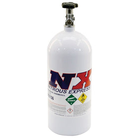 Nitrous Express 10lb Bottle w/Mainline Valve (6.89 Dia x 20.19 Tall) - 0