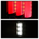 Spyder 07-16 Jeep Wrangler Version 2 Light Bar LED Tail Lights - Red Clear (ALT-YD-JWA07V2-LBLED-RC)-13