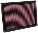K&N 2016 TOYOTA HILUX REVO 2.8L L4 DSL Drop In Air Filter-2