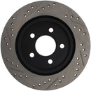 StopTech 05-10 Ford Mustang Slotted & Drilled Left Rear Rotor-8