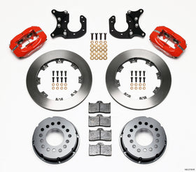Wilwood Forged Dynalite P/S Rear Kit Red New Big Ford 2.50in Offset