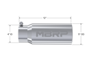MBRP Universal Tip 5 O.D. Rolled Straight 4 inlet 12 length-3