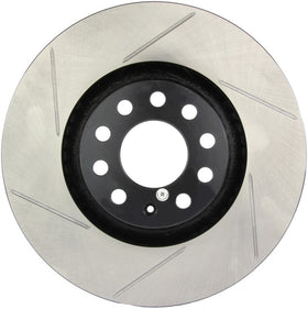 StopTech Power Slot 01-06 Audi Allroad / 05-09 A4 / 6/99-04 A6 / 99-02 S4 Right Front Slotted Rotor - 0