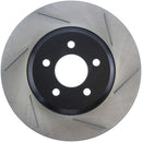 StopTech Power Slot 05-10 Mustang GT V8-4.6L Front Left Slotted Rotor-1
