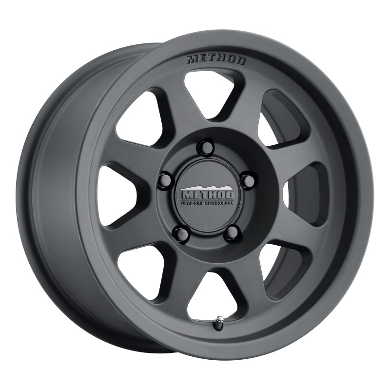 Method MR701 15x7 +15mm Offset 5x100 56.1mm CB Matte Black Wheel - 0