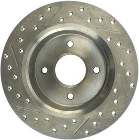 StopTech Nissan 81 280ZX SportStop Slotted & Drilled Left Rear Rotor - 0