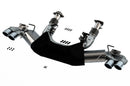 Borla 2020 Chevrolet Corvette C8 6.2L ATAK 3in Exhaust System Dual Round A/C Tips 4inx 4.75in-1