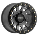 Method MR401 UTV Beadlock 15x7 / 4+3/13mm Offset / 4x136 / 106mm CB Titanium Wheel- Matte Black Ring-1