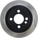 StopTech Power Slot 07-09 Mini Cooper/Cooper S Rear Right Slotted Rotor-1