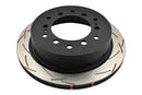 DBA 10+ Toyota 4Runner/FJ Cruiser Rear Slotted 4000 Series Rotor-5