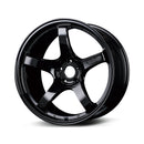 Gram Lights 57CR 18x9.5 +22 5x114.3 Gloss Black Wheel-1