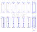 King Engine Bearings BMW M20/M50 2.0L/2.5L/2.7L Performance Main Bearing Set - Size STDX-4