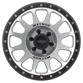 Method MR305 NV 18x9 0mm Offset 6x5.5 108mm CB Machined/Black Street Loc Wheel - 0