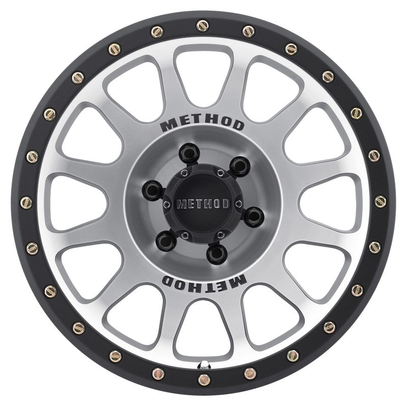 Method MR305 NV 18x9 0mm Offset 6x5.5 108mm CB Machined/Black Street Loc Wheel - 0