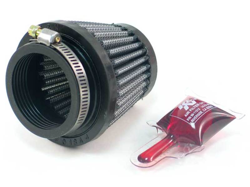 K&N Filter Universal Rubber Filter 1 3/4 inch Flange 3 inch Base 2 inch Top 2.5 inch Height - 0