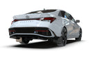 Rally Armor 24-26 Hyundai Elantra N/N Line Black Mud Flap w/Red Logo-3