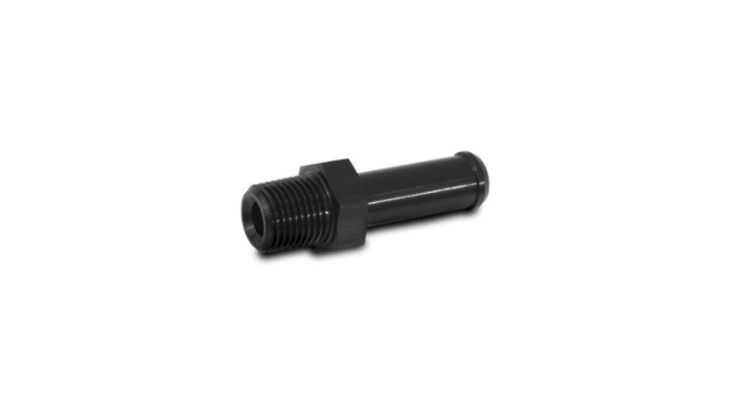 Vibrant Straight Adapter Fitting (NPT to Barb) 1/8in NPT x 3/16 Barb - 0